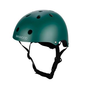 Casque vélo enfant vert foncé Banwood