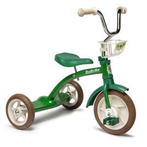 Tricycle rétro en métal vert - Italtrike