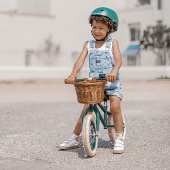 Casque vélo enfant vert foncé Banwood