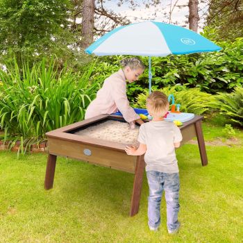 Table de jeux à sable et à eau en bois marron dès 3 ans Linda d'Axi